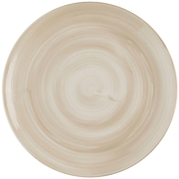 Churchill Stonecast Canvas Natural Evolve Coupe Plate 10.25&quot;