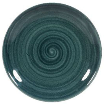 Churchill Stonecast Patina Rustic Teal Evolve Coupe Plate 6.5&quot; (Pack 12)