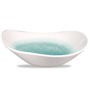 Churchill Raku Jade Green Lotus Bowl 7&quot; (Pack 12)