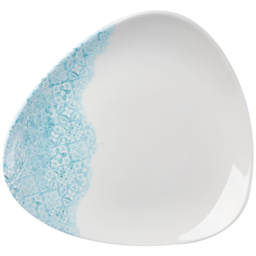 Churchill Med Tiles Accent Lotus Plate 9&quot; (Pack 12)