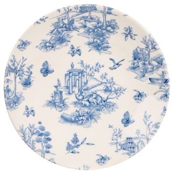 Churchill Toile Prague Profile Deep Coupe Plate 9.75&quot; (Pack 12)