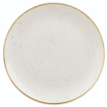 Churchill Stonecast Barley White Evolve Coupe Plate 9&quot; (Pack 12)
