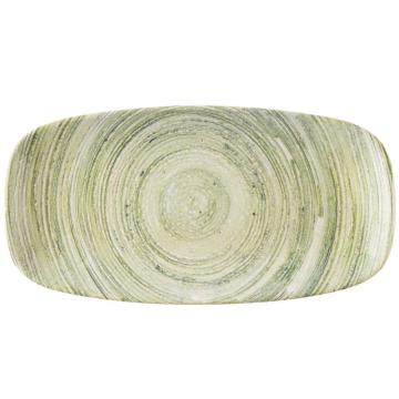 Churchill Elements Fern Chefs Oblong Plate 11.75 x 6&quot; (Pack 12)