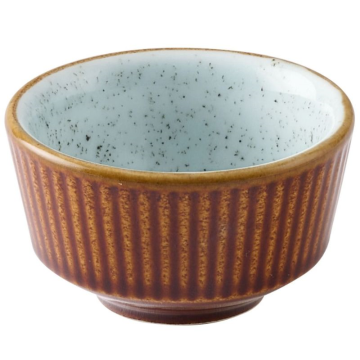 Churchill Cinnamon Brown Duck Egg Kochi Dip Pot 4oz (Pack 12)