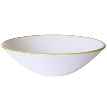 Churchill Stonecast Barley White Evolve Deep Coupe Bowl 8.67&quot;