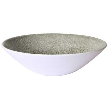 Churchill Raku Quartz Black Evolve Deep Coupe Bowl 8.67&quot; (Pack 6)