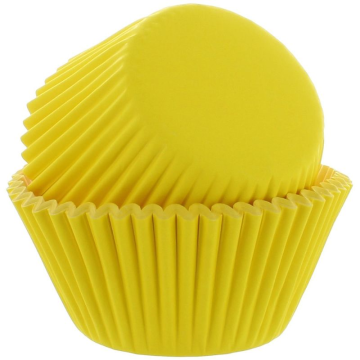 Yellow Baking Cases (Pack50)