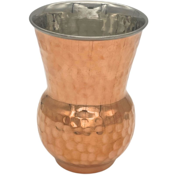 Copper Hammered Double Wall Moroccan Tumbler