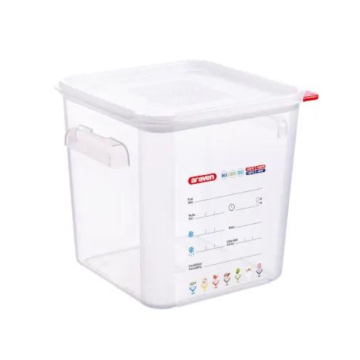 Araven Square Food Container &amp; Lid 8 Litre
