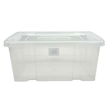 Clear Plastic Storage Container &amp; Lid Mini 5 Litres