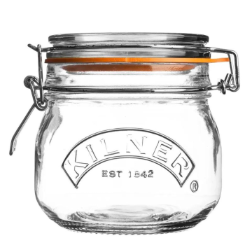 Kilner Round Clip Top Jar 0.5 Litre