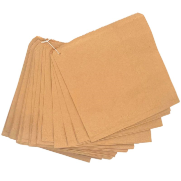 Brown Kraft Paper Bags 8&quot; x 8&quot; (Pack 1000)