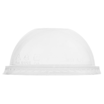 Vegware Biodegradable 96mm PLA DomeLlid No Hole (Pack 50) [20]