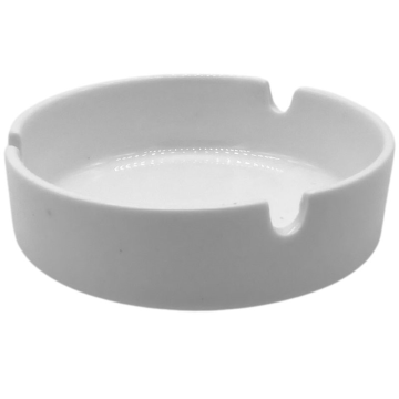 White Ashtray - 9cm