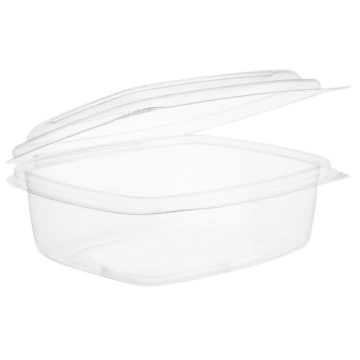 Vegware PLA Hinged Lid Plastic Deli Container 12oz (Pack 50)