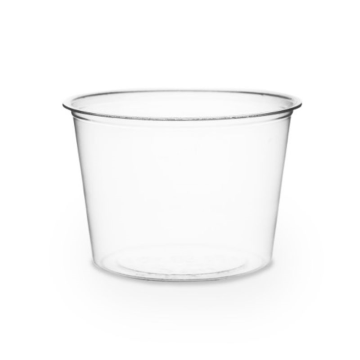 Vegware PLA Plastic Clear Cold Portion Pot 4oz (Pack 100)