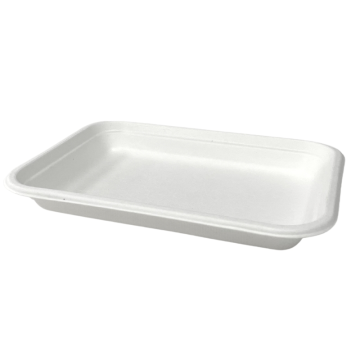 Compostable Bagasse Chip Tray (167mm x 130mm) (Pack 125)