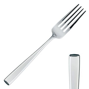 Facet Dessert Fork 18/10 - Dozen