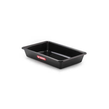 Araven 5 Ltr Black Food Storage Tray 435 x 285 x 80(d)mm
