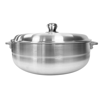 Aluminium Caldero Cooking Pot &amp; Lid 26cm, 4.4 Litre