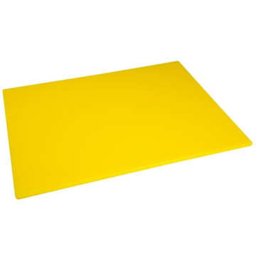 Chopping Board Low Density 24&quot; x 18&quot; x 0.5&quot; Yellow