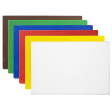 Chefs Chopping Board SET Low Density 12&quot; x 18&quot; x 0.5&quot; (Pack 6)