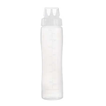 Araven White Triple Nozzle Sauce Bottle 75cl / 26oz