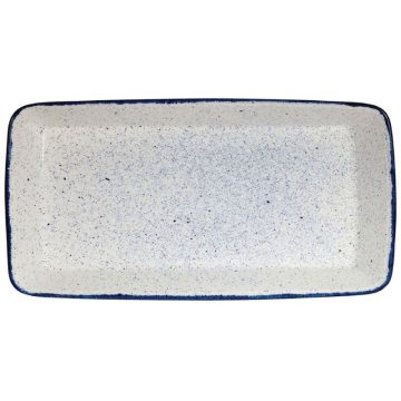Churchill Stonecast Hints Indigo Rectangle Baking Dish 21x13x2.5&quot; (Pack 2)