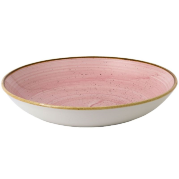 Churchill Stonecast Petal Pink Evolve Coupe Bowl 9.75&quot; (Pack 12)
