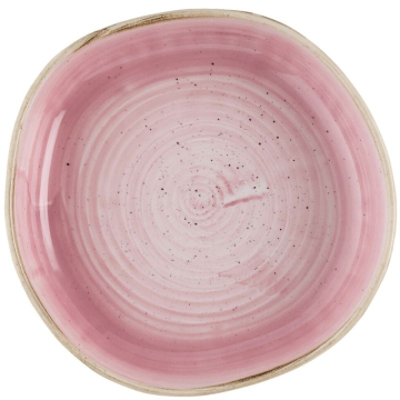 Churchill Stonecast Petal Pink Organic Walled Bowl 7.88&quot; (Pack 6)