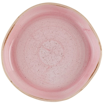 Churchill Stonecast Petal Pink Organic Walled Bowl 9.25&quot; (Pack 6)