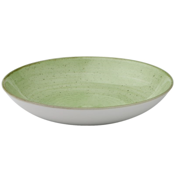 Churchill Stonecast Sage Green Coupe Bowl 7.25&quot; (Pack 12)