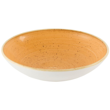 Churchill Stonecast Tangerine Coupe Bowl 7.25&quot; (Pack 12)