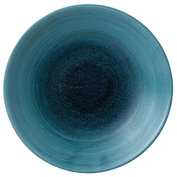 Churchill Stonecast Aqueous Lagoon Deep Coupe Plate 9.4&quot; (Pack 12)