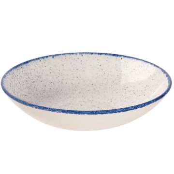 Churchill Stonecast Hints Indigo Evolve Coupe Bowl 9.75&quot; (Pack 12)