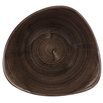 Churchill Stonecast Patina Iron Black Lotus Bowl 9.25&quot; (Pack 12)
