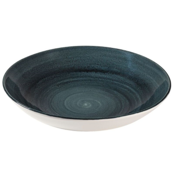Churchill Stonecast Patina Rustic Teal Evolve Coupe Bowl 9.75&quot; (Pack 12)