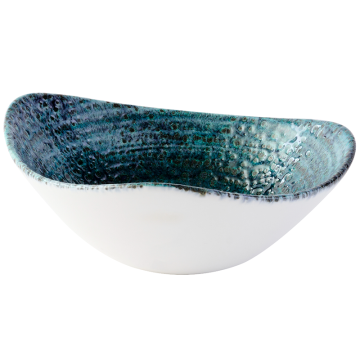 Churchill Homespun Chroma Blue Lotus Bowl 9&quot; (Pack 12)