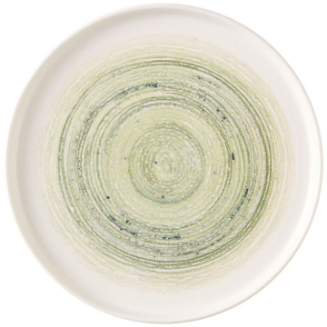 Churchill Elements Fern Walled Plate 6.3&quot; (Pack 6)
