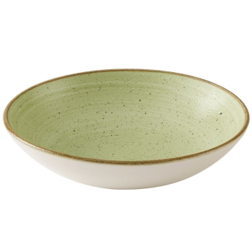 Churchill Stonecast Raw Green Coupe Bowl 7.25&quot; (Pack 12)