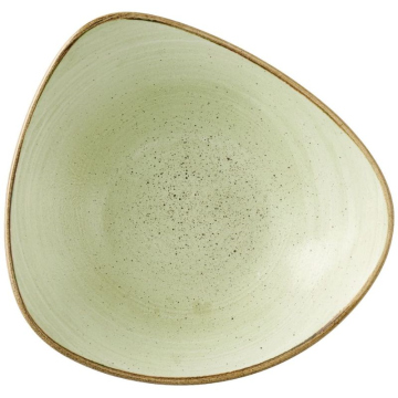 Churchill Stonecast Raw Green Lotus Bowl 9&quot; (Pack 12)