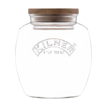 Kilner Universal Jar with Acacia wooden Lid 2 Litre