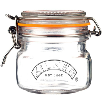 Kilner Square Clip Top Jar 0.25 Litre