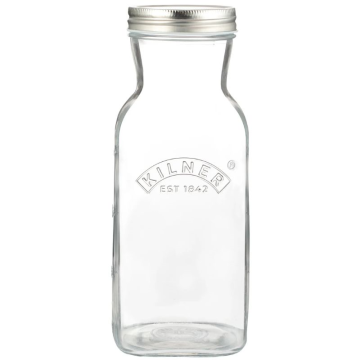 Kilner Glass Juice &amp; Sauce Bottle 1 Litre