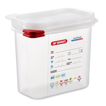 Araven GN Food Container &amp; Lid 1/9 150mm 1.5 Litre