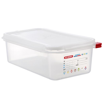 Araven GN Food Container &amp; Lid 1/3 100mm 4 Litre