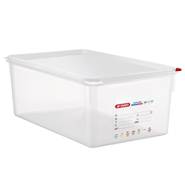 Araven GN Food Container &amp; Lid 1/1 200mm 28 Litre
