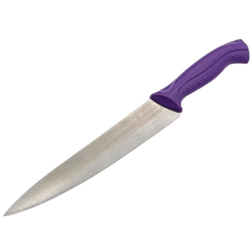 Colour Coded 8.5&quot; Cooks/Chefs Knife Purple Handle Allergen