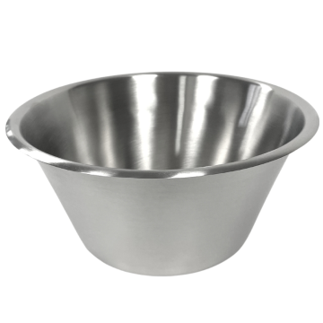 Stainless Steel Tapered Swedish Mixing Bowl 33 x 17cm 8 Litre