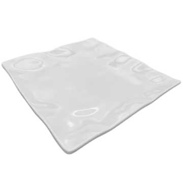 Melamine Square Wavy Platter 12&quot;